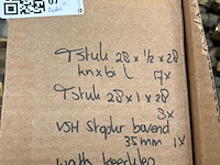 3x doos met messing koppelingen en fittingen - afbeelding 6 van  7
