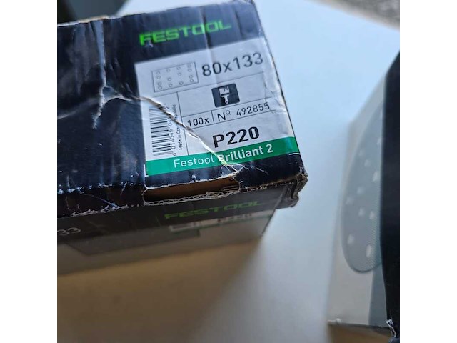 3x doos schuurpapier, festool, p220 - afbeelding 2 van  4
