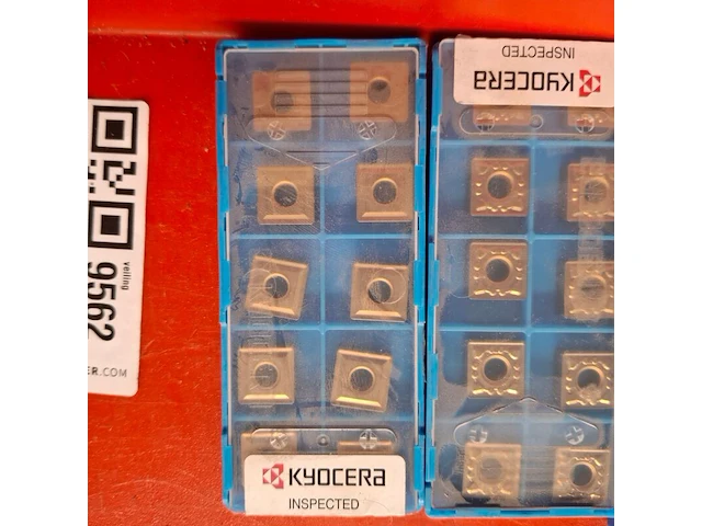 3x doosje a 10 stuks diverse wisselplaten kyocera - afbeelding 2 van  7