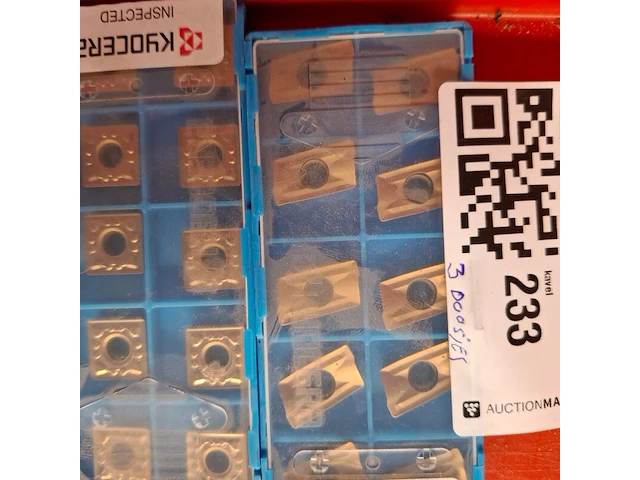 3x doosje a 10 stuks diverse wisselplaten kyocera - afbeelding 4 van  7
