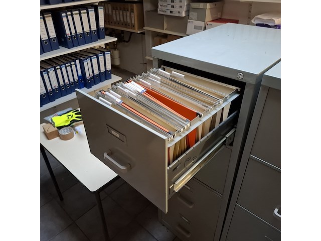 3x dossierkast met 4 laden - afbeelding 6 van  14