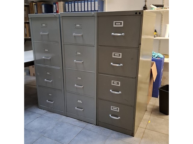 3x dossierkast met 4 laden - afbeelding 7 van  14