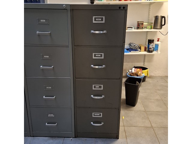 3x dossierkast met 4 laden - afbeelding 8 van  14