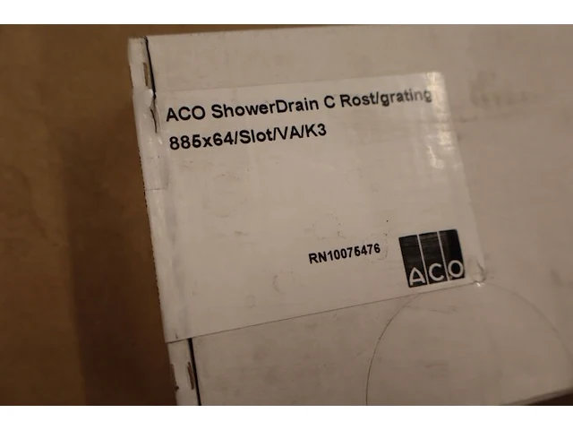 3x douchegootrooster aco, showerdrain c slot, rvs - afbeelding 3 van  12