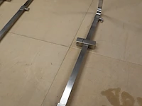 3x douchekraan met arm allibert