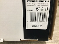 3x douchesets vierkant, aqua su, lepoldo, chroom - afbeelding 3 van  3