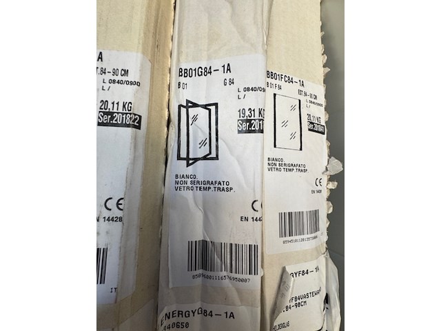 3x douchewand/deur novellini, energy - afbeelding 4 van  5