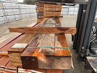 3x douglas balken geschaafd, 140x140mm, lengte 400cm - afbeelding 1 van  3