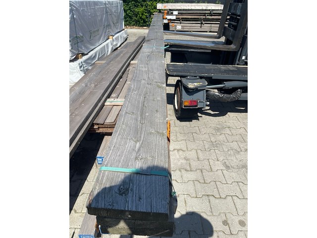 3x douglas planken fijnbezaagd, 40x200mm, lengte 500cm - afbeelding 1 van  3