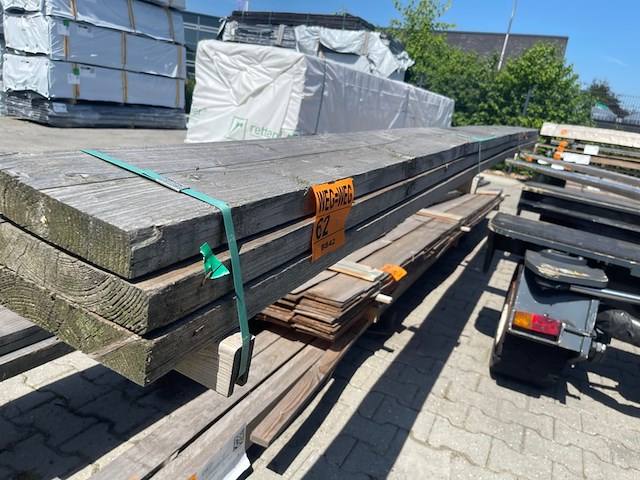 3x douglas planken fijnbezaagd, 40x200mm, lengte 500cm - afbeelding 2 van  3