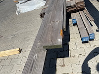 3x douglas planken fijnbezaagd, 45x195mm, lengte 600cm - afbeelding 1 van  2
