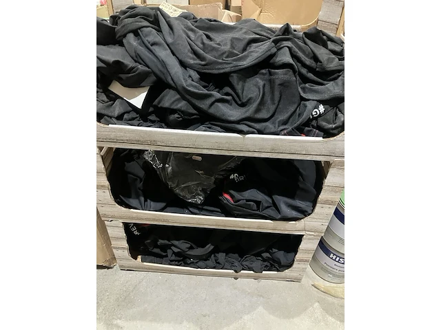 3x dozen fietskleding, zwart - afbeelding 1 van  7