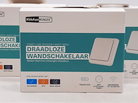3x draadloze wandschakelaar, klikaanklikuit - afbeelding 2 van  4