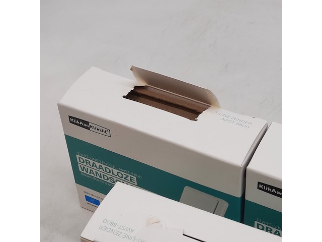 3x draadloze wandschakelaar, klikaanklikuit - afbeelding 4 van  4