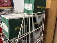 3x draadmand met beugels, grijs - afbeelding 3 van  8