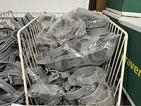 3x draadmand met beugels, grijs - afbeelding 4 van  8