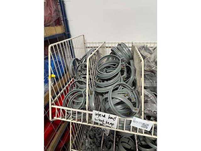 3x draadmand met beugels, grijs - afbeelding 5 van  8