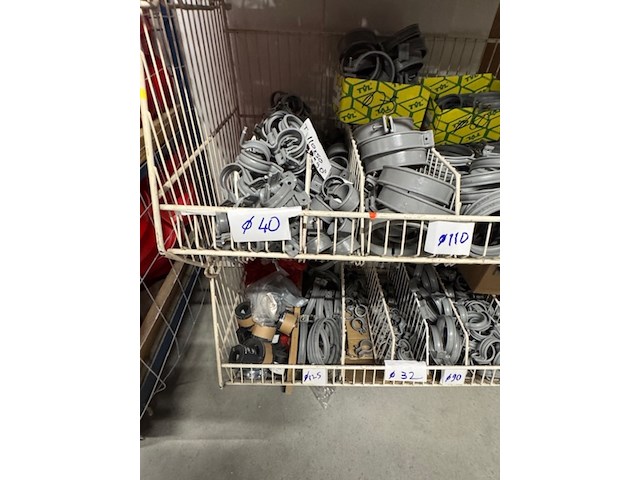 3x draadmand met beugels, grijs - afbeelding 6 van  8