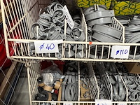 3x draadmand met beugels, grijs - afbeelding 6 van  8