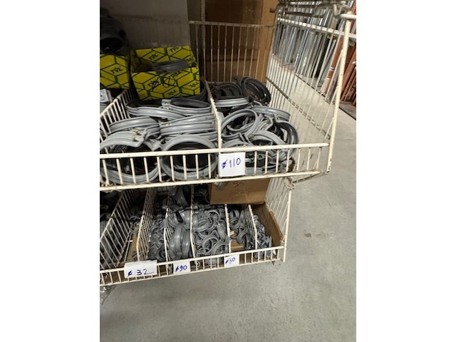 3x draadmand met beugels, grijs - afbeelding 8 van  8