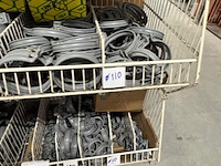 3x draadmand met beugels, grijs - afbeelding 8 van  8