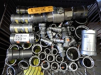 3x draadmand met megapress koppelingen, viega, megapress, grijs - afbeelding 3 van  5