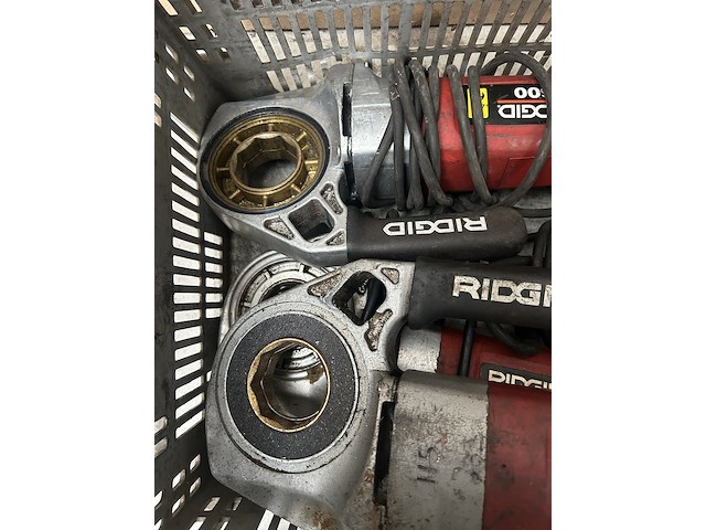 3x draadsnijmachine zonder draadsnijkoppen ridgid, model 600 - afbeelding 2 van  6