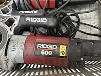 3x draadsnijmachine zonder draadsnijkoppen ridgid, model 600 - afbeelding 5 van  6