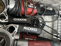 3x draadsnijmachine zonder draadsnijkoppen ridgid, model 600 - afbeelding 6 van  6