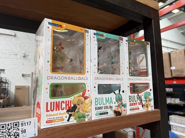 3x dragon ball gals lunchi, bulma - afbeelding 3 van  3