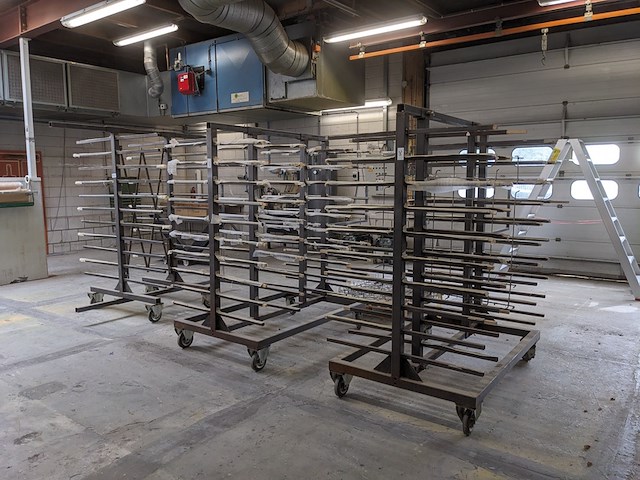 3x droogrek, verrijdbaar - afbeelding 3 van  10