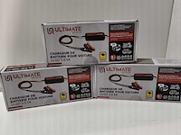3x druppelladers ultimate, zwart/rood - afbeelding 2 van  2