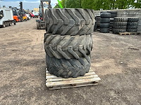3x dunlop stabilarge 18 r19.5 band, wiel en velg - afbeelding 9 van  12