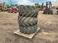 3x dunlop stabilarge 18 r19.5 band, wiel en velg - afbeelding 10 van  12