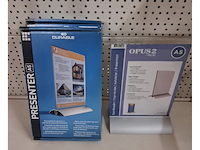 3x durable opus 2 a5 buro/balie standaard (wvp 9,95) - afbeelding 3 van  3