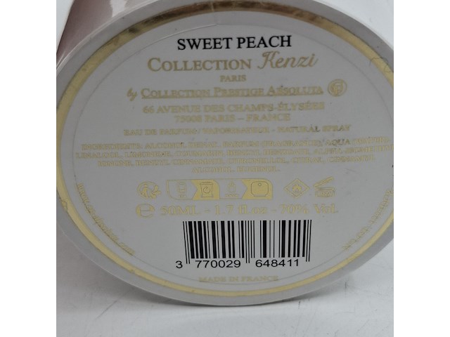 3x eau de parfum, 50 ml, collection kenzi, sweet peach - afbeelding 4 van  10