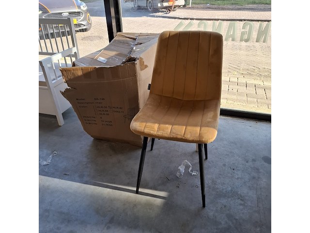 3x eetkamerstoel, sanderz - afbeelding 1 van  2