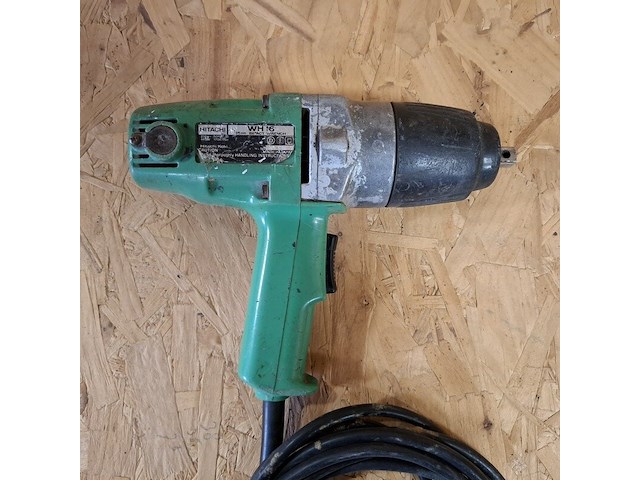 3x elektrisch slagschroevendraaier, hitachi, wh16 en wh14 - afbeelding 12 van  16