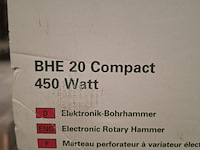 3x elektrische boorhamer metabo, bhe 20 compact - afbeelding 3 van  4