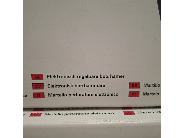3x elektrische boorhamer metabo, bhe 20 compact - afbeelding 4 van  4