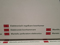 3x elektrische boorhamer metabo, bhe 20 compact - afbeelding 4 van  4