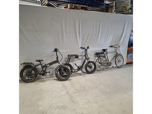 3x elektrische fiets ( t.b.v. onderdelen of reparatie ) - afbeelding 1 van  4