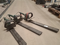 3x elektrische heggenschaar metabo, diverse modellen - afbeelding 1 van  10