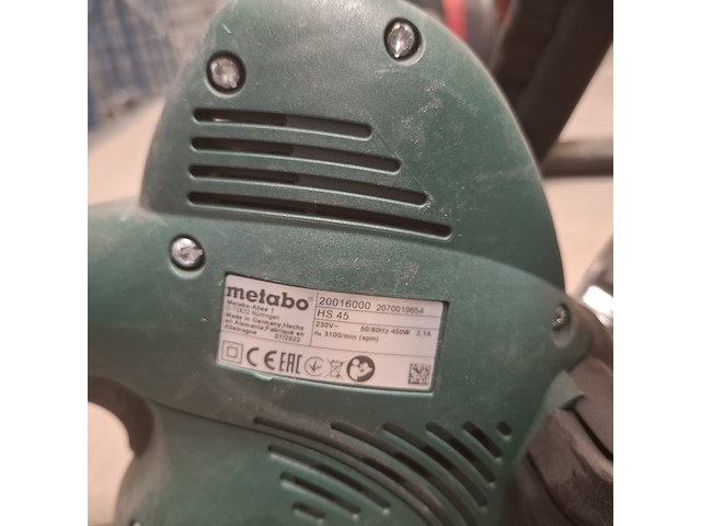 3x elektrische heggenschaar metabo, diverse modellen - afbeelding 6 van  10