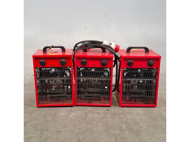3x elektrische kachel, dantherm - afbeelding 1 van  7