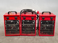 3x elektrische kachel, dantherm