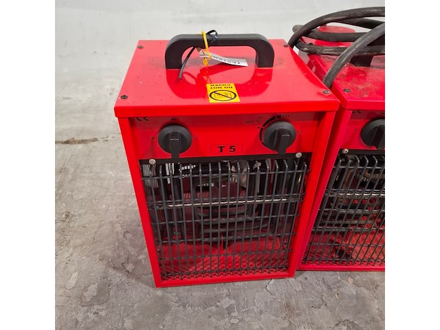 3x elektrische kachel, dantherm - afbeelding 2 van  7
