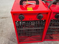 3x elektrische kachel, dantherm - afbeelding 2 van  7