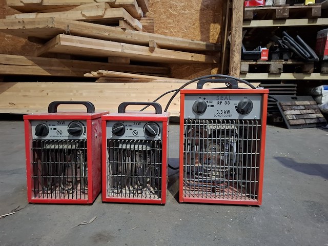 3x elektrische kachel - afbeelding 1 van  6