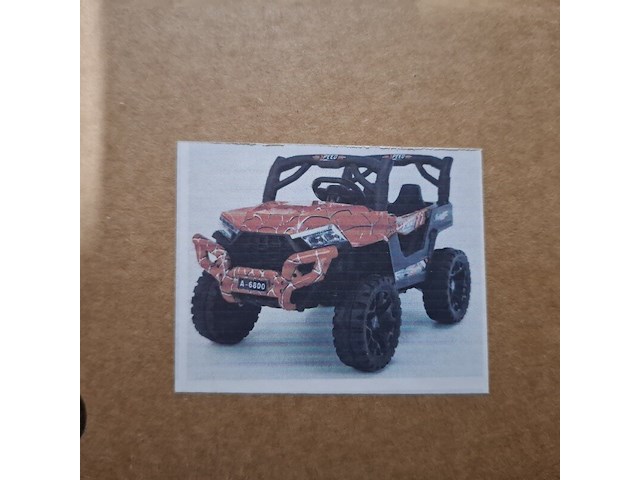 3x elektrische kinderauto jeep - afbeelding 1 van  5